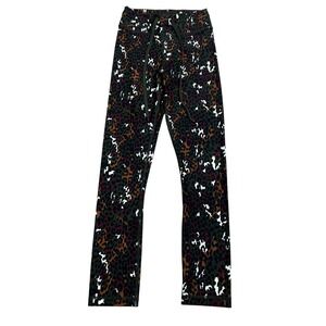 The Upside Leggings Womens XS‎ Green Multi Color Animal Print Activewear Yoga